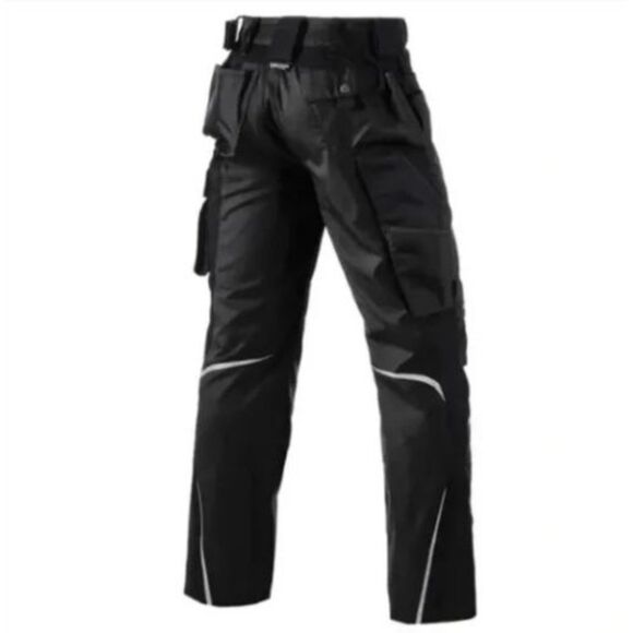 Engelbert Strauss Pants Mens 28 36x31 Black Workwear Utility Reflective Lot of 2 - Picture 3 of 12